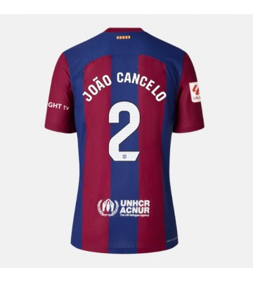 Barcelona Joao Cancelo #2 Kotipaita Naisten 2023-24 Lyhyet Hihat