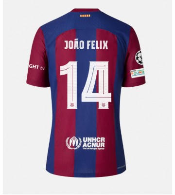 Barcelona Joao Felix #14 Kotipaita 2023-24 Lyhyet Hihat