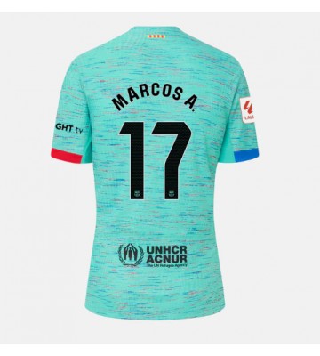 Barcelona Marcos Alonso #17 Kolmaspaita Naisten 2023-24 Lyhyet Hihat