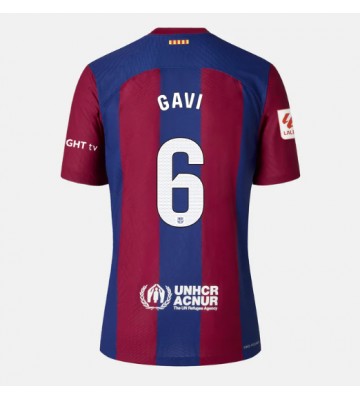 Barcelona Paez Gavi #6 Kotipaita Naisten 2023-24 Lyhyet Hihat