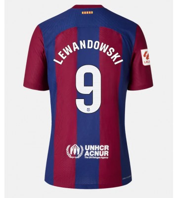 Barcelona Robert Lewandowski #9 Kotipaita 2023-24 Lyhyet Hihat