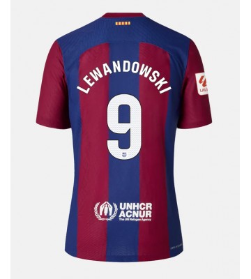 Barcelona Robert Lewandowski #9 Kotipaita Naisten 2023-24 Lyhyet Hihat