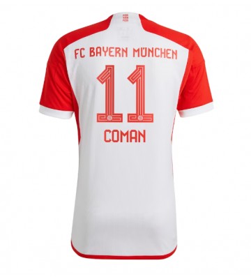 Bayern Munich Kingsley Coman #11 Kotipaita 2023-24 Lyhyet Hihat