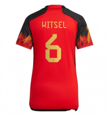 Belgia Axel Witsel #6 Kotipaita Naisten EM-Kisat 2020 Lyhyet Hihat