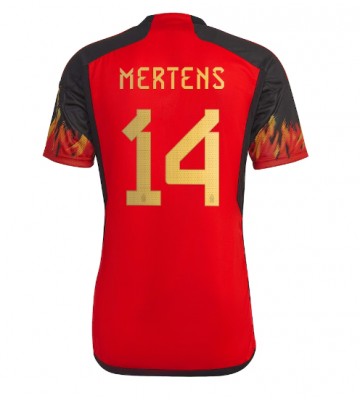 Belgia Dries Mertens #14 Kotipaita EM-Kisat 2020 Lyhyet Hihat