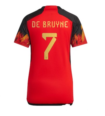 Belgia Kevin De Bruyne #7 Kotipaita Naisten EM-Kisat 2020 Lyhyet Hihat