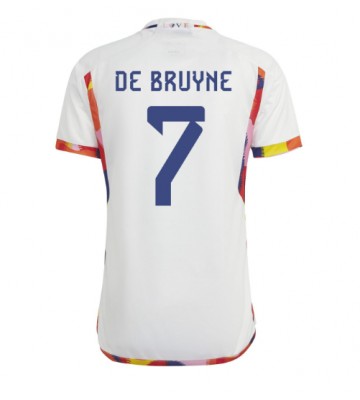 Belgia Kevin De Bruyne #7 Vieraspaita EM-Kisat 2020 Lyhyet Hihat