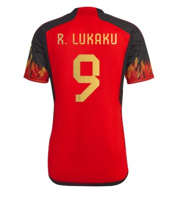 Belgia Romelu Lukaku #9 Kotipaita EM-Kisat 2020 Lyhyet Hihat