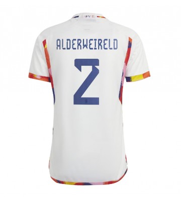 Belgia Toby Alderweireld #2 Vieraspaita EM-Kisat 2020 Lyhyet Hihat