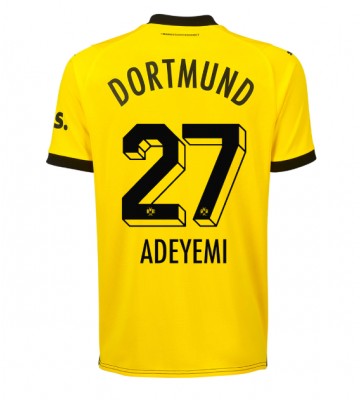 Borussia Dortmund Karim Adeyemi #27 Kotipaita 2023-24 Lyhyet Hihat