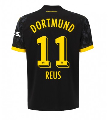 Borussia Dortmund Marco Reus #11 Vieraspaita Naisten 2023-24 Lyhyet Hihat