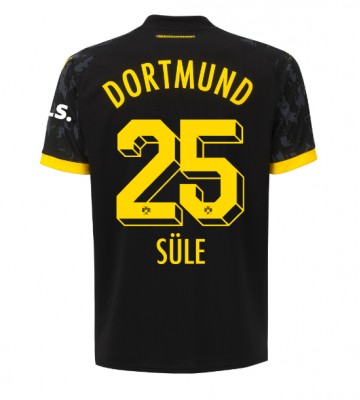 Borussia Dortmund Niklas Sule #25 Vieraspaita 2023-24 Lyhyet Hihat