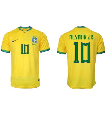 Brasilia Neymar Jr #10 Kotipaita EM-Kisat 2020 Lyhyet Hihat