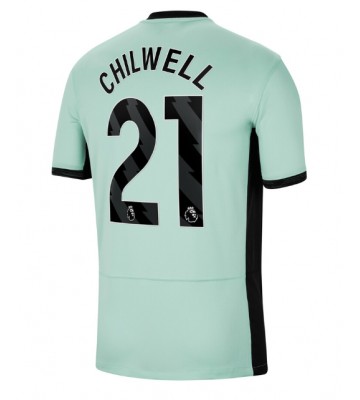 Chelsea Ben Chilwell #21 Kolmaspaita 2023-24 Lyhyet Hihat