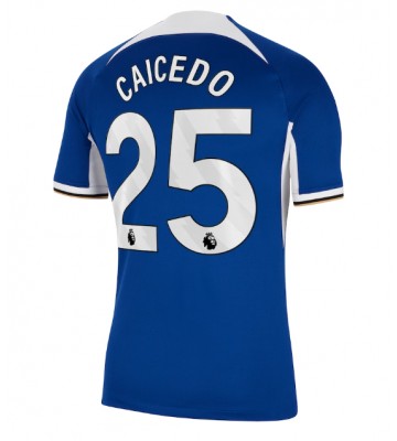 Chelsea Moises Caicedo #25 Kotipaita 2023-24 Lyhyet Hihat