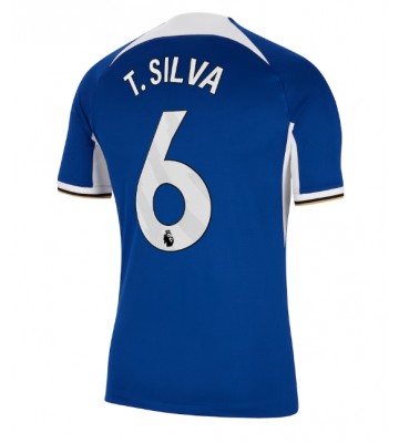 Chelsea Thiago Silva #6 Kotipaita 2023-24 Lyhyet Hihat