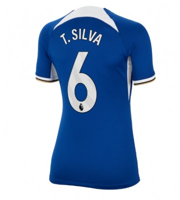 Chelsea Thiago Silva #6 Kotipaita Naisten 2023-24 Lyhyet Hihat