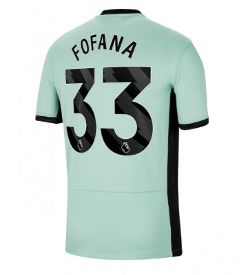 Chelsea Wesley Fofana #33 Kolmaspaita 2023-24 Lyhyet Hihat