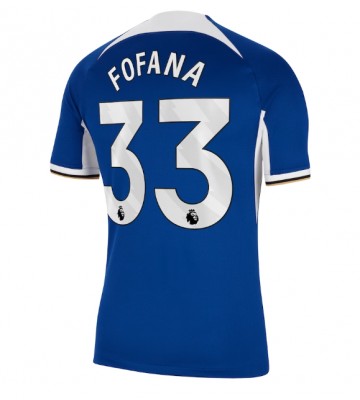 Chelsea Wesley Fofana #33 Kotipaita 2023-24 Lyhyet Hihat