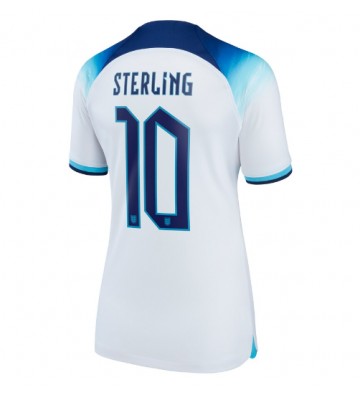 Englanti Raheem Sterling #10 Kotipaita Naisten EM-Kisat 2020 Lyhyet Hihat