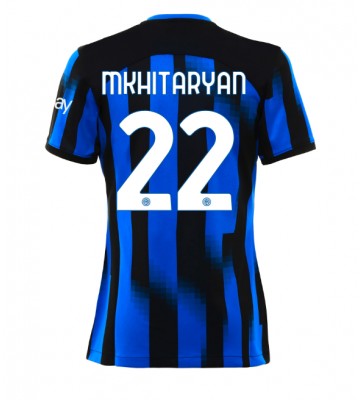 Inter Milan Henrikh Mkhitaryan #22 Kotipaita Naisten 2023-24 Lyhyet Hihat