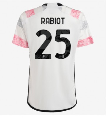 Juventus Adrien Rabiot #25 Vieraspaita 2023-24 Lyhyet Hihat