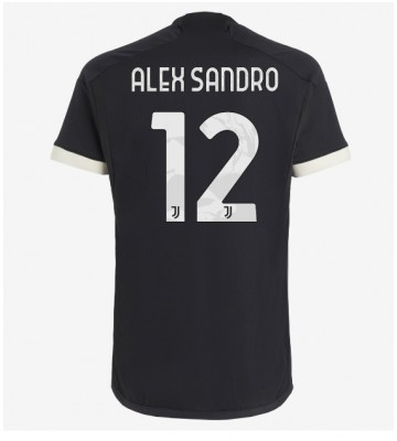 Juventus Alex Sandro #12 Kolmaspaita 2023-24 Lyhyet Hihat