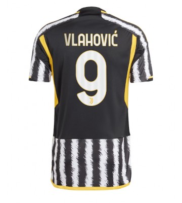 Juventus Dusan Vlahovic #9 Kotipaita 2023-24 Lyhyet Hihat