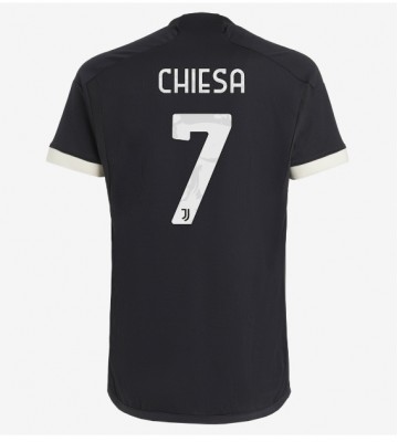 Juventus Federico Chiesa #7 Kolmaspaita 2023-24 Lyhyet Hihat