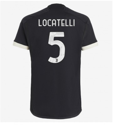 Juventus Manuel Locatelli #5 Kolmaspaita 2023-24 Lyhyet Hihat