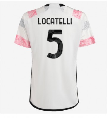 Juventus Manuel Locatelli #5 Vieraspaita 2023-24 Lyhyet Hihat