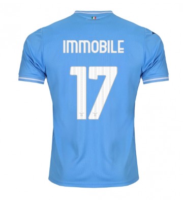 Lazio Ciro Immobile #17 Kotipaita 2023-24 Lyhyet Hihat