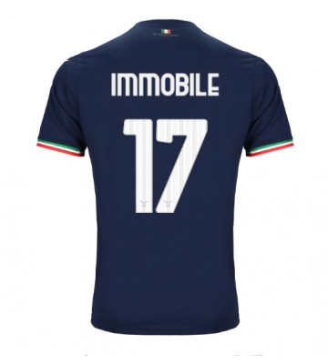 Lazio Ciro Immobile #17 Vieraspaita 2023-24 Lyhyet Hihat