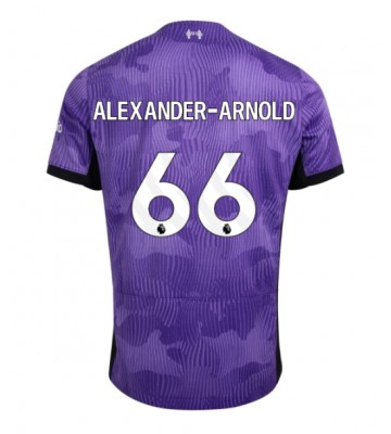 Liverpool Alexander-Arnold #66 Kolmaspaita 2023-24 Lyhyet Hihat