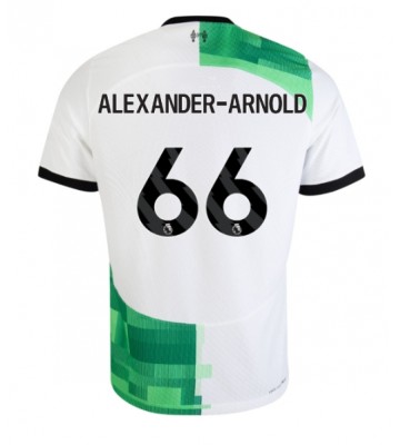 Liverpool Alexander-Arnold #66 Vieraspaita 2023-24 Lyhyet Hihat
