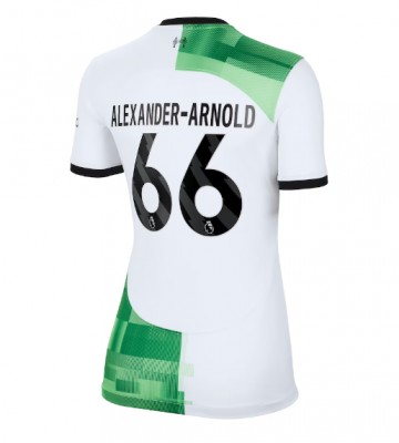 Liverpool Alexander-Arnold #66 Vieraspaita Naisten 2023-24 Lyhyet Hihat