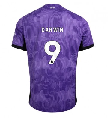 Liverpool Darwin Nunez #9 Kolmaspaita 2023-24 Lyhyet Hihat