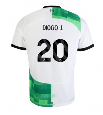 Liverpool Diogo Jota #20 Vieraspaita 2023-24 Lyhyet Hihat