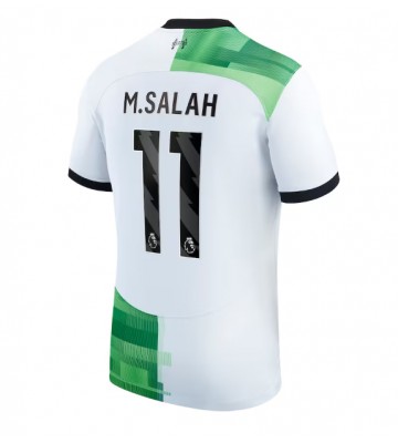 Liverpool Mohamed Salah #11 Vieraspaita 2023-24 Lyhyet Hihat