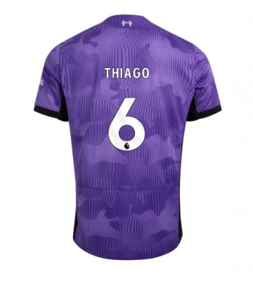 Liverpool Thiago Alcantara #6 Kolmaspaita 2023-24 Lyhyet Hihat