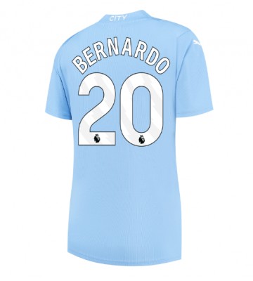 Manchester City Bernardo Silva #20 Kotipaita Naisten 2023-24 Lyhyet Hihat