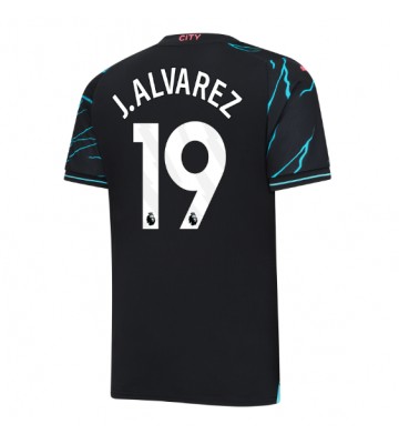 Manchester City Julian Alvarez #19 Kolmaspaita 2023-24 Lyhyet Hihat