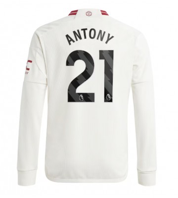 Manchester United Antony #21 Kolmaspaita 2023-24 Pitkät Hihat