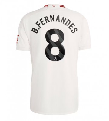 Manchester United Bruno Fernandes #8 Kolmaspaita 2023-24 Lyhyet Hihat