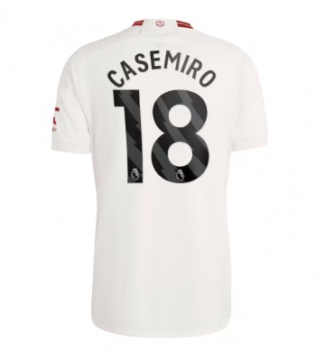 Manchester United Casemiro #18 Kolmaspaita 2023-24 Lyhyet Hihat