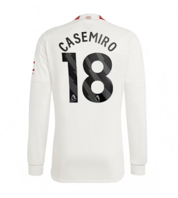 Manchester United Casemiro #18 Kolmaspaita 2023-24 Pitkät Hihat