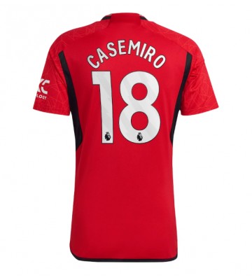 Manchester United Casemiro #18 Kotipaita 2023-24 Lyhyet Hihat