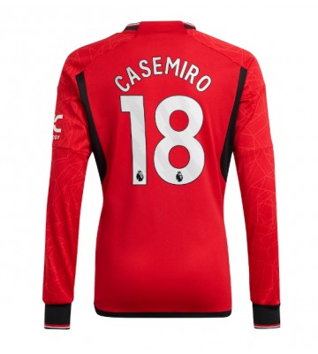 Manchester United Casemiro #18 Kotipaita 2023-24 Pitkät Hihat