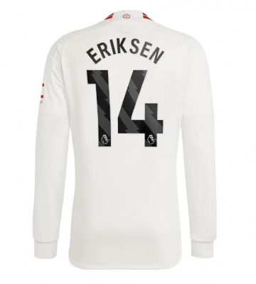 Manchester United Christian Eriksen #14 Kolmaspaita 2023-24 Pitkät Hihat