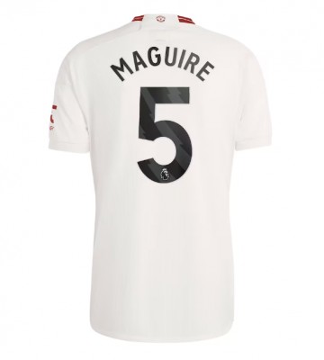 Manchester United Harry Maguire #5 Kolmaspaita 2023-24 Lyhyet Hihat